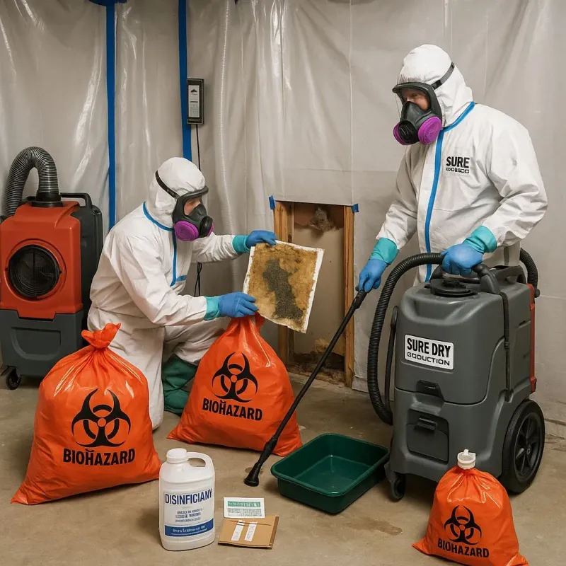 Contaminated Water Handling Protocols process in Finderne, NJ
